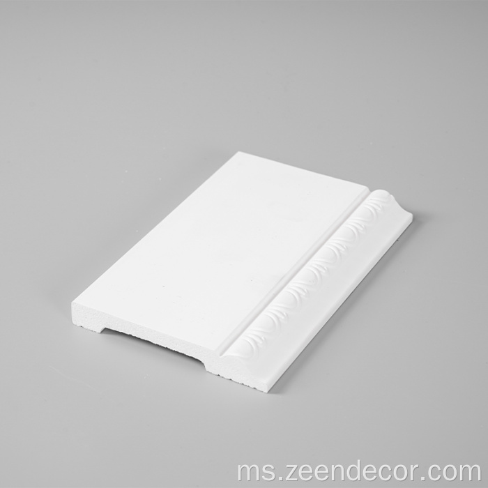 Baseboards Panel Pantang Polistirena Plastik Kalis air